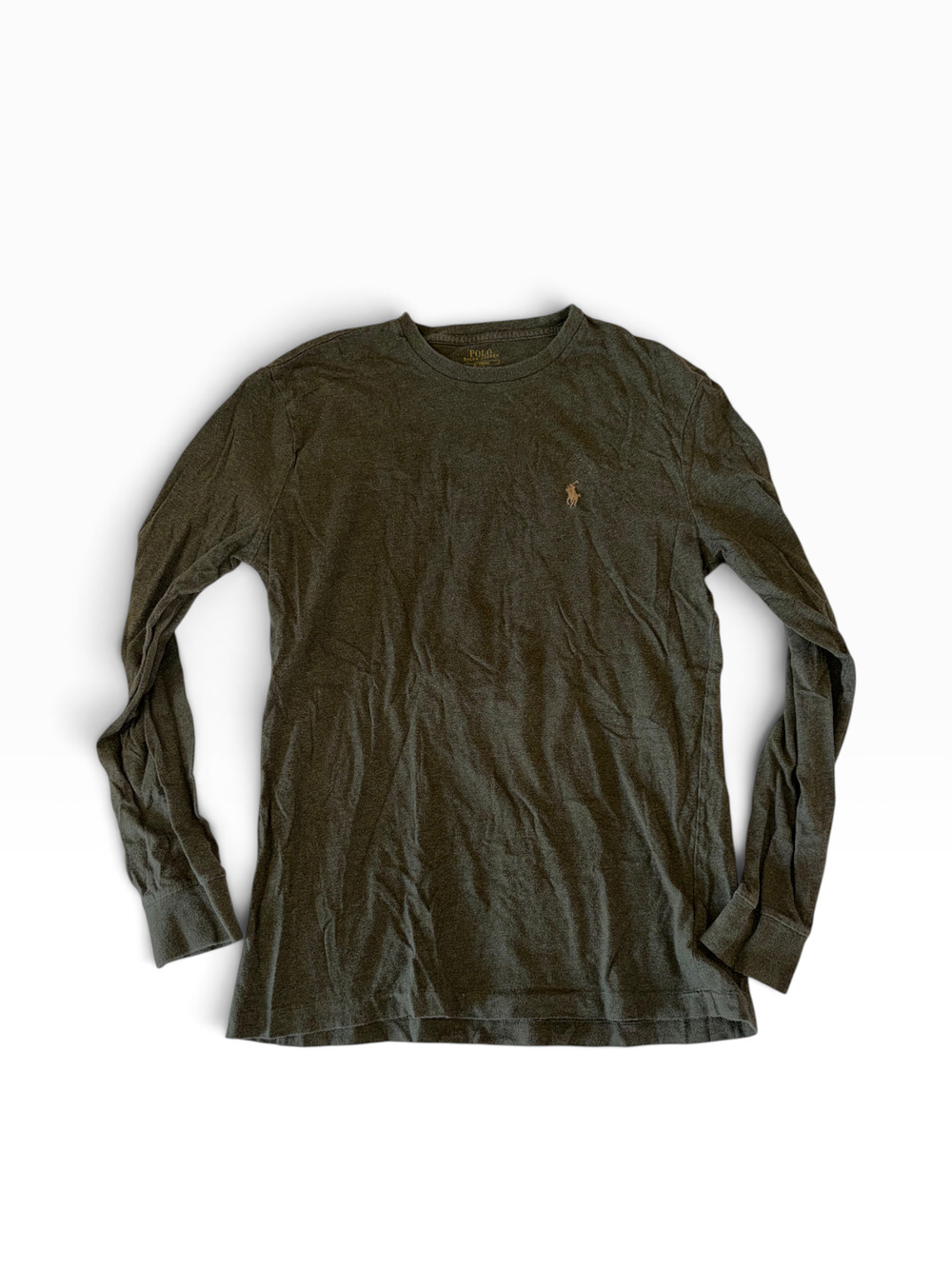 Polo Ralph Lauren Long Sleeve Polo | Men's M | Olive Green